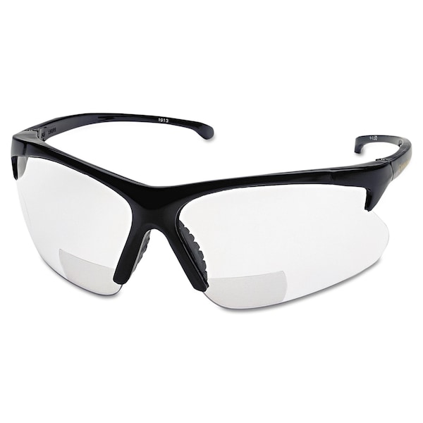 Smith & Wesson V60 30-06 RX Safety Readers, Black Frame, Clear Lens, 2.5 Diopter 19891 - main
